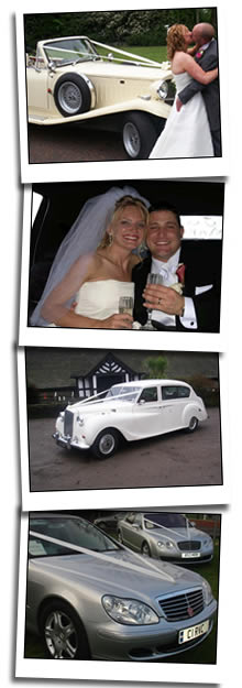 Heywood wedding car homepage graphic